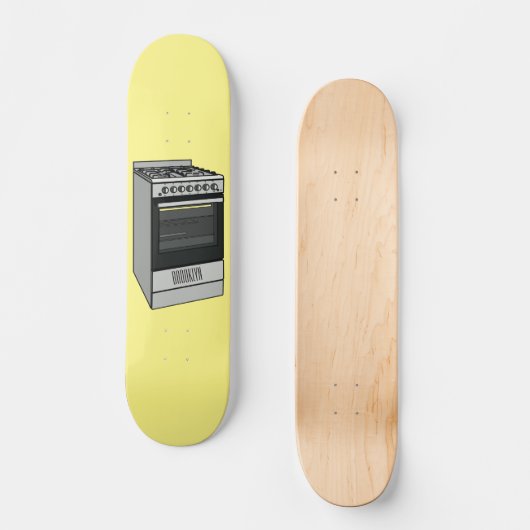 Elektrische cartoon persoonlijk skateboard (Voorkant)