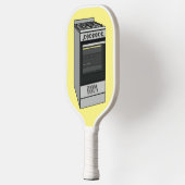 Elektrische cartoon pickleball paddle (Links)
