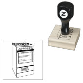 Elektrische cartoon rubberstempel (Gestempeld)