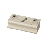 Elektrische cartoon rubberstempel (Stempel)