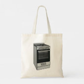 Elektrische cartoon tote bag (Achterkant)