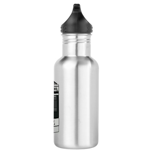 Elektrische cartoon waterfles (Rechts)