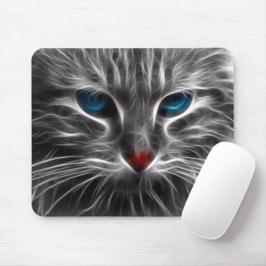 Elektrische Cat-Face Muismat (Met muis)