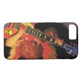 Elektrische Cherub gitaar held iPhone cover. Case-Mate iPhone Case (Achterkant (Horizontaal))