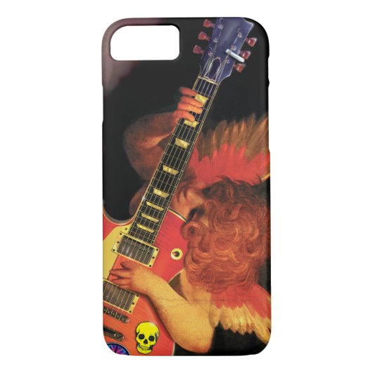 Elektrische Cherub gitaar held iPhone cover. Case-Mate iPhone Case (Achterkant)