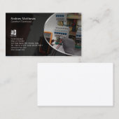 Elektrische circuits voor elektricientest visitekaartje (Voorkant / Achterkant)