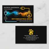 Elektrische circuitverlichting Elektrisch Elektris Visitekaartje (Voorkant / Achterkant)