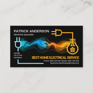 Elektrische circuitverlichting Elektrisch Elektris Visitekaartje