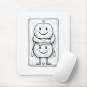 Elektrische Contactdoos Knuffel Muismat (Met muis)
