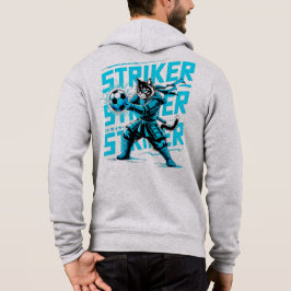 Elektrische Cyber Samurai Kat Hoodie - Voor Gamers