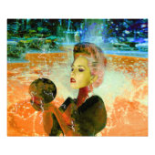 Elektrische cyborg foto afdruk (Voorkant)