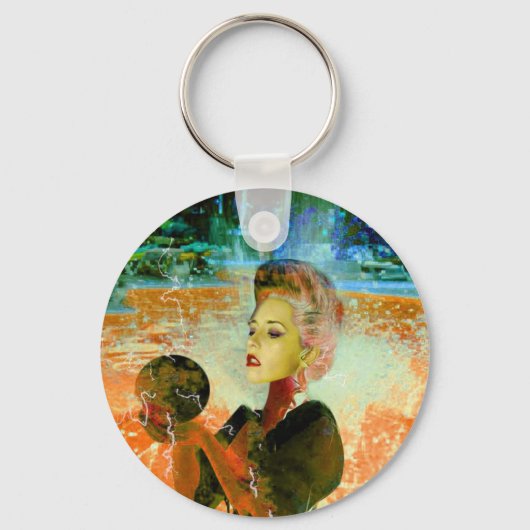 Elektrische cyborg sleutelhanger (Voorkant)