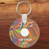 Elektrische Daisy Carnival Record Sleutelhanger (Voorkant)