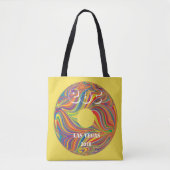 Elektrische Daisy Carnival Record Tote Bag (Voorkant)