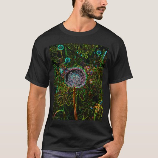 Elektrische Dandelion T-shirt (Voorkant)
