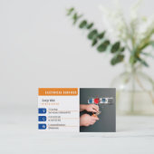 Elektrische diensten | Elektrisch Visitekaartje (Staand voorkant)