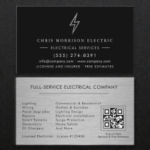 Elektrische Diensten QR-code Professioneel