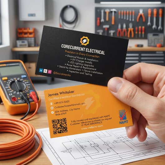 Elektrische diensten | Speciale constructie Visitekaartje