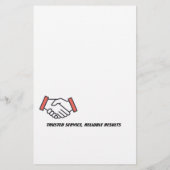 elektrische dienstflyer flyer (Achterkant)