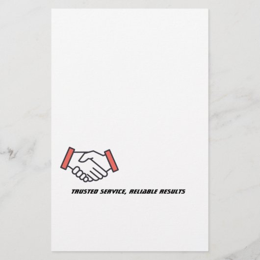 elektrische dienstflyer flyer (Achterkant)