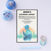 elektrische dienstflyer flyer (Enkel)