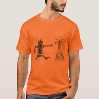 elektrische discotechnologie t-shirt
