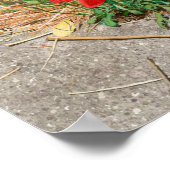 Elektrische doospapaver poster (Hoek)