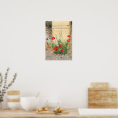 Elektrische doospapaver poster (Keuken)