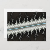 Elektrische draad - Fractal Briefkaart (Voorkant / Achterkant)