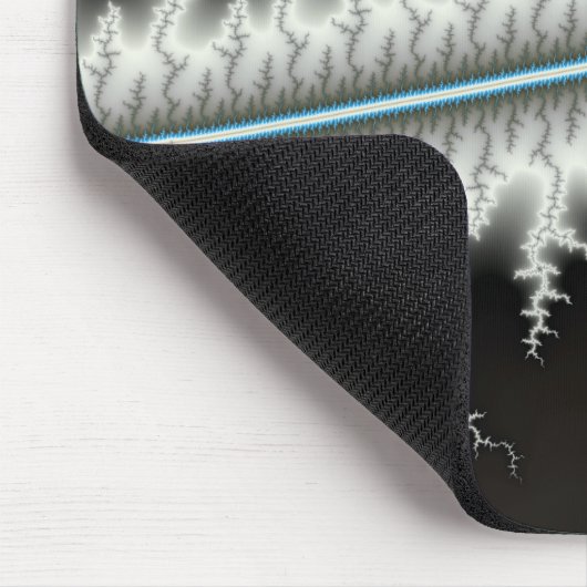 Elektrische draad - Fractal Muismat (Hoek)