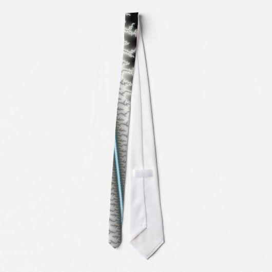 Elektrische draad - Fractal Stropdas (Achterkant)