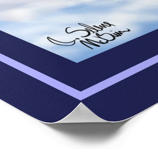 Elektrische draak poster (Hoek)