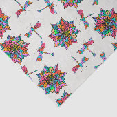 Elektrische Dragonfly B Tissuepapier (Detail)