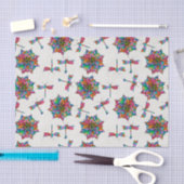 Elektrische Dragonfly B Tissuepapier (Craft)