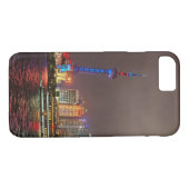 Elektrische dromen - Futuristische Shanghai Skylin Case-Mate iPhone Case (Achterkant (Horizontaal))