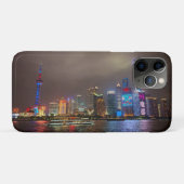 Elektrische dromen - Futuristische Shanghai Skylin Case-Mate iPhone Case (Achterkant (horizontaal))