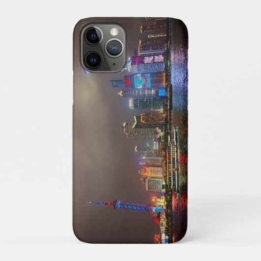 Elektrische dromen - Futuristische Shanghai Skylin Case-Mate iPhone Case (Achterkant)