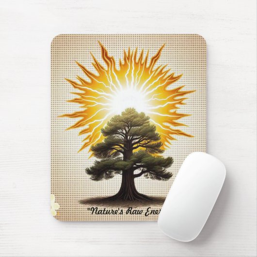 Elektrische droom" muismat (Met muis)