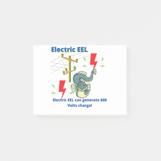 Elektrische EEL kan 600 V genereren Post-it® Notes (Voorkant)