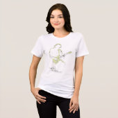 Elektrische Eenzaamheid Snaar in de Donkere Neon S Tri-Blend Shirt (Voorkant volledig)