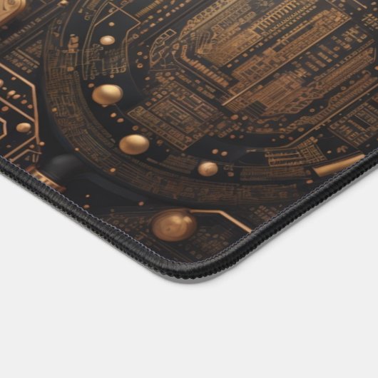 Elektrische elegantie - Circuit Symphony Series Bureaumat (Hoek)