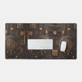 Elektrische elegantie - Circuit Symphony Series Bureaumat (Keyboard & Muis)