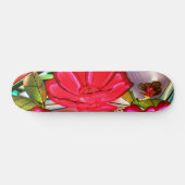 Elektrische elegantie in roze persoonlijk skateboard (Horizontaal)