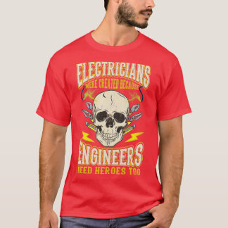 Elektrische elektricien Funny citeert elektricien T-shirt