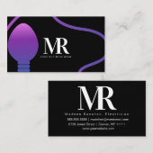 Elektrische Elektricien Verlichting Business Brand Visitekaartje (Voorkant / Achterkant)