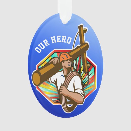 Elektrische elektriciteitslijn - Waardering Ornament (voorkant)