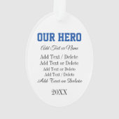 Elektrische elektriciteitslijn - Waardering Ornament (achterkant)