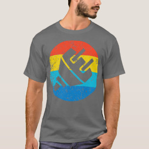 Elektrische elektrische stekker Styl 1970 T-shirt