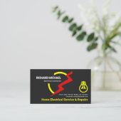 Elektrische elektromagnetische elektronicameter visitekaartje (Staand voorkant)