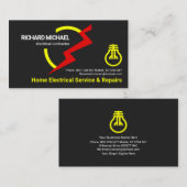 Elektrische elektromagnetische elektronicameter visitekaartje (Voorkant / Achterkant)